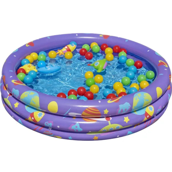 Bestway Inflatable pool with balls Intergalactic 1.02m x 25cm alternate