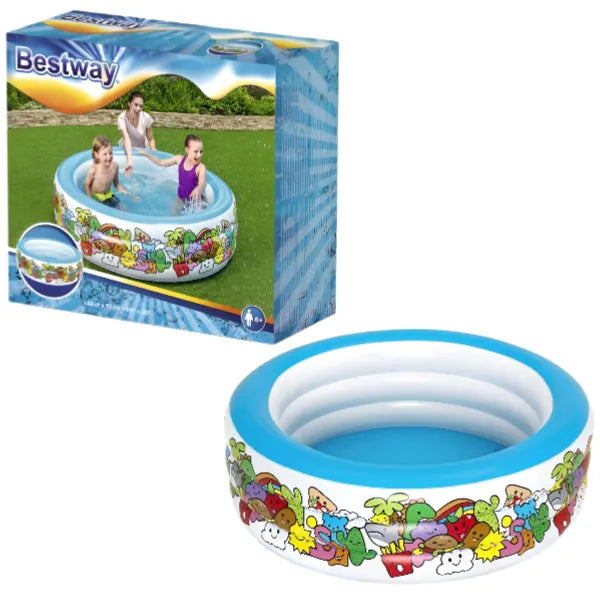 Bestway Ocean Life Inflatable Paddling Pool For Childrens