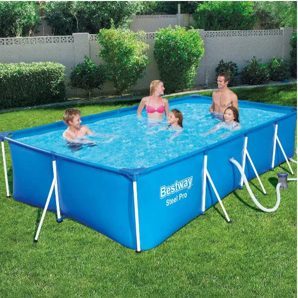 Bestway Rectangular Steel Pro Pool Set 4 m x 2.11 m x 81 cm alternate