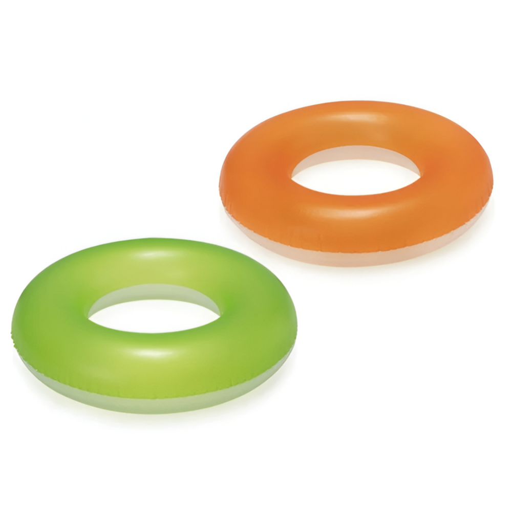 Bestway Frosted Neon Swim Ring Assorted Colors