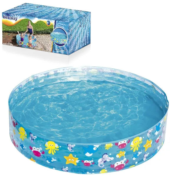 Bestway Fill‑N‑Fun Paddling Pool – 48 × 10 in (122 × 25 cm) Blue
