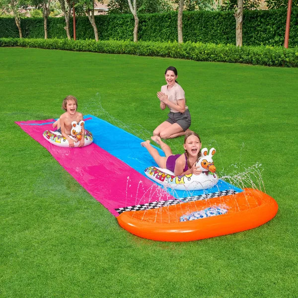 Bestway H2OGO! Llama Rama Double Race Water Slide alternate