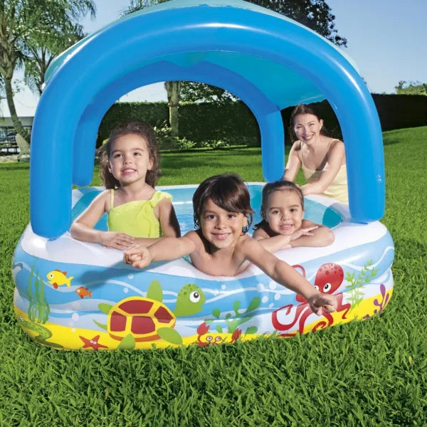 Bestway Vinyl Canopy Paddling Pool with Removable Sunshade alternate
