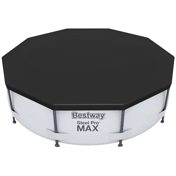 Bestway Flowclear Swimming Pool Cover for Steel Pro Max Round Pools