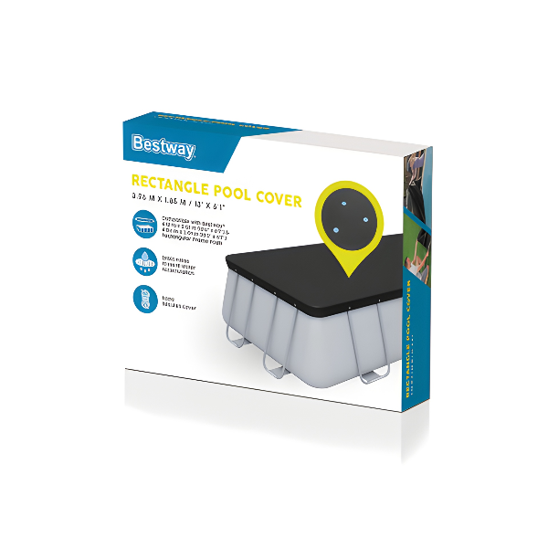 Bestway 58232 Winter Cover For Rectangular Swimming Pool 396 X 185 Cm alternate