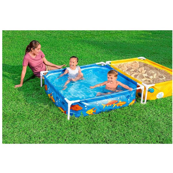 Bestway My First Frame Pool And Sandpit-2.13M X 1.22M X 30.5Cm alternate