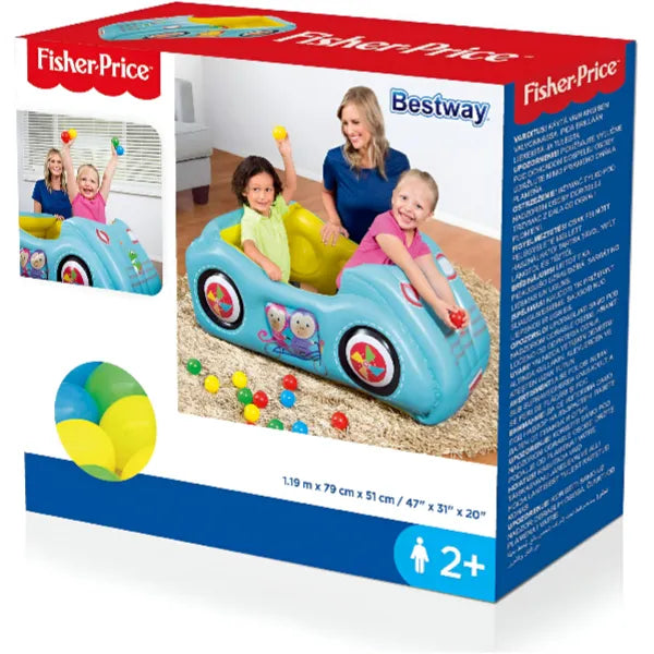 Bestway Fisher Price Inflatable Car Ball Pit