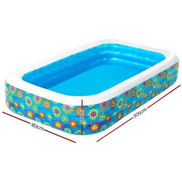 Bestway Play Pool Happy Flora alternate