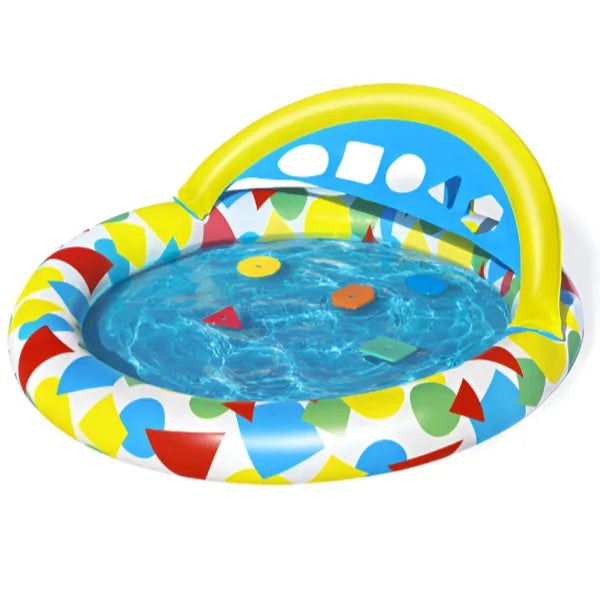 Bestway Splash & Learn Inflatable Play Kiddie Pool For Kids alternate