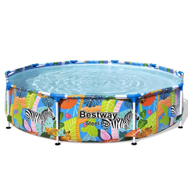Bestway Steel Pro Safari Round Pool Set -3.05m x 66cm
