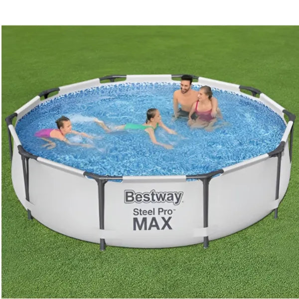 Bestway Steel Pro Max Round Frame Pool Set with Filter Pump alternate
