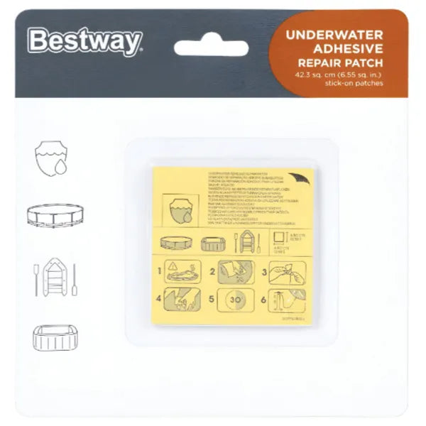 Bestway Underwater Adhesive Repair Patch 10-Pack