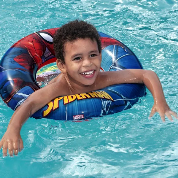 Bestway Spider-Man Inflatable Swimming Tube Ring 56 cm alternate