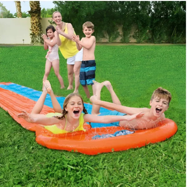 Bestway Inflatable Double Water Slip and Slide For Kids and Adults