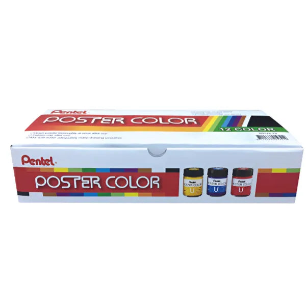 Pentel Poster Colour 30Ml Set Of 12