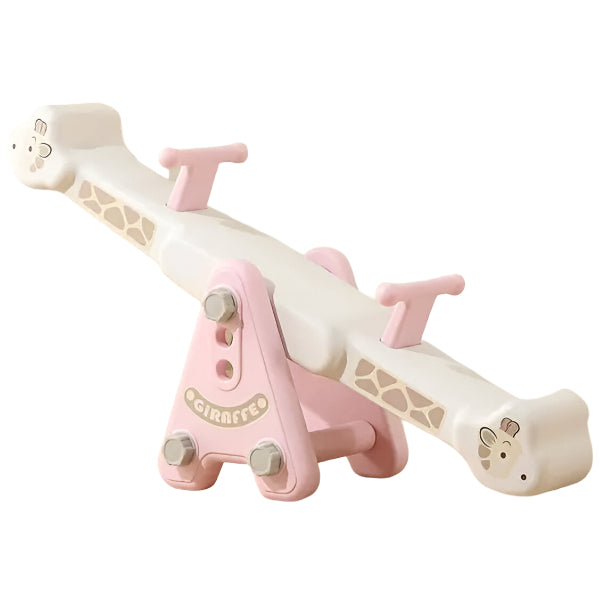 Infinity Kids Giraffe Seesaw-Pink