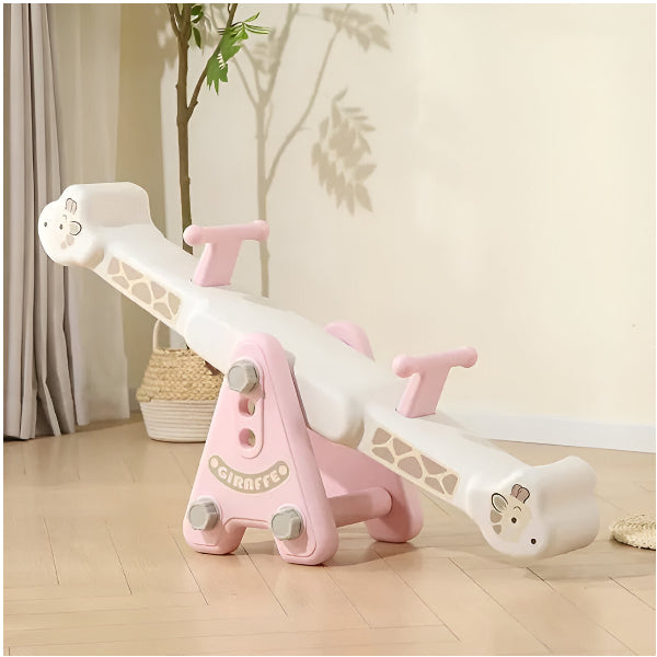 Infinity Kids Giraffe Seesaw-Pink alternate
