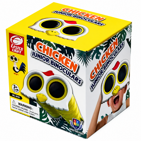 Eastcolight Chicken Design Binoculars - Yellow