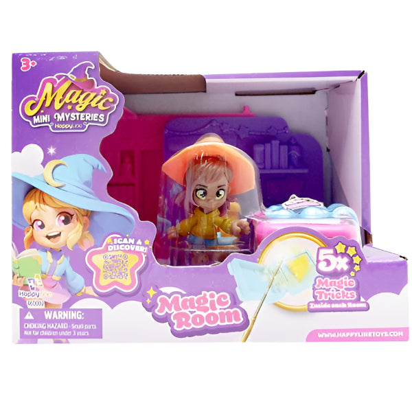 Magic Mini Mysteries Dollhouse With Figurine Set
