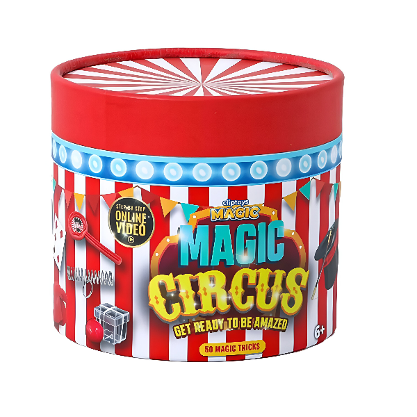 Clip Toys Magic Circus – 50 Tricks Kids Magic Set For Kids