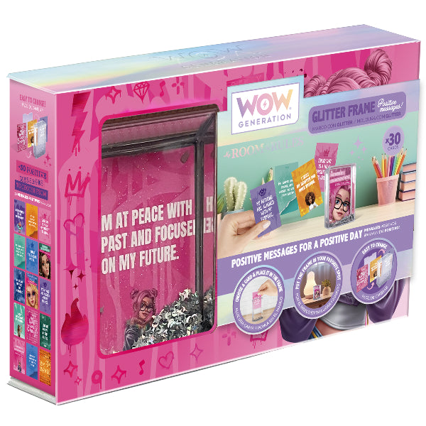 Wow Generation Decorative Frame With Motivational Affirmation Cards