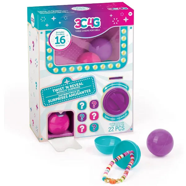 Make It Real Surprise Capsule Dispenser – 16 Treasures Inside