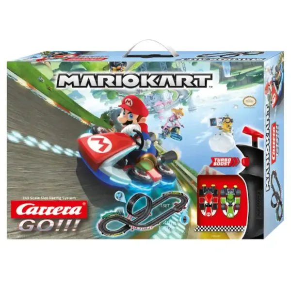 Carrera Go! Nintendo Mario Kart 8 Slot Car Race Track Set For Kids -4.9 M
