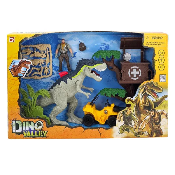 Dino Valley – Action-Packed Treehouse Dino Playset (PSFS149)