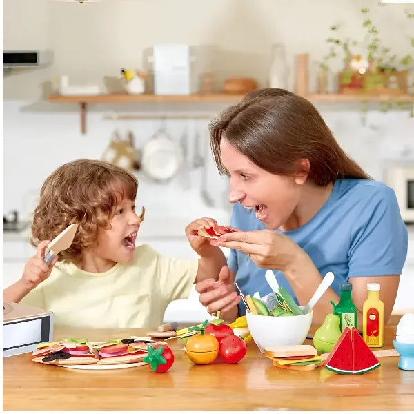 Hape Perfect Pizza Wooden Playset for Kids (PSFS166) alternate