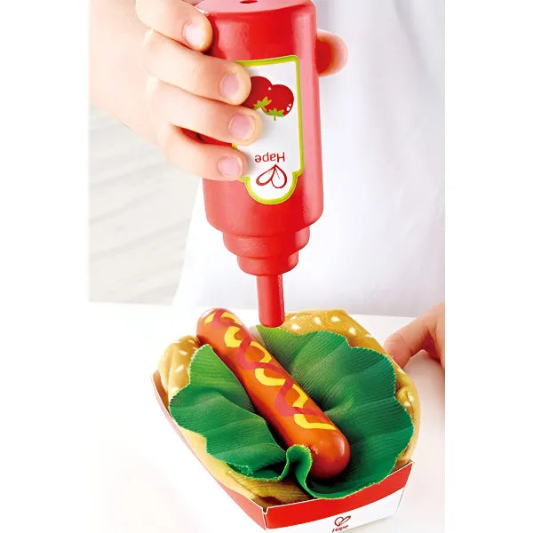 Hape Fast Food Play Set – Pretend Restaurant Kit for Kids alternate