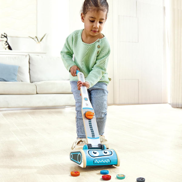 Hape Vacuum Playset For Kids (Pretend Cleaning Toy) alternate