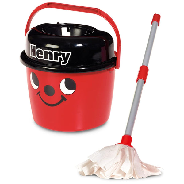 Casdon Henry Mop & Bucket Kids Cleaning Play Set