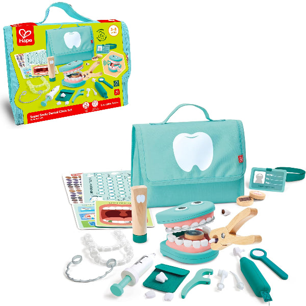 Hape Super Smile Dental Clinic Set – Dentist Playset