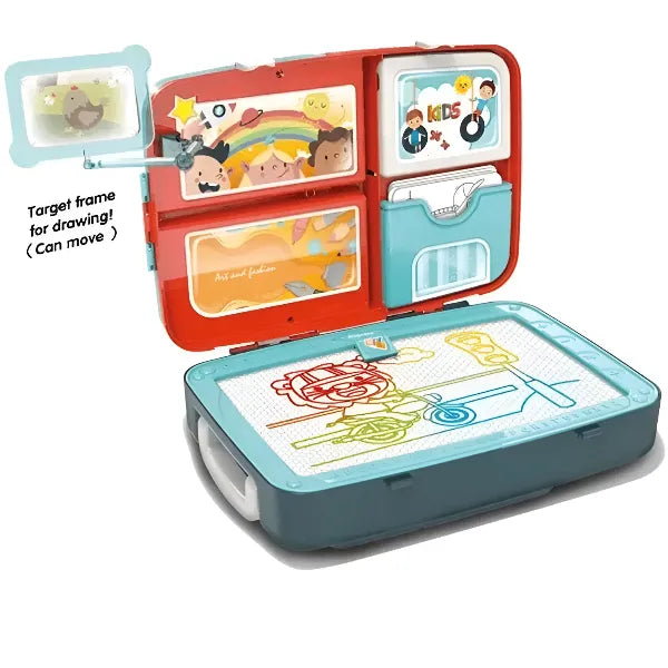 3-in-1 interactive Kids Painting Backpack Activity Set alternate