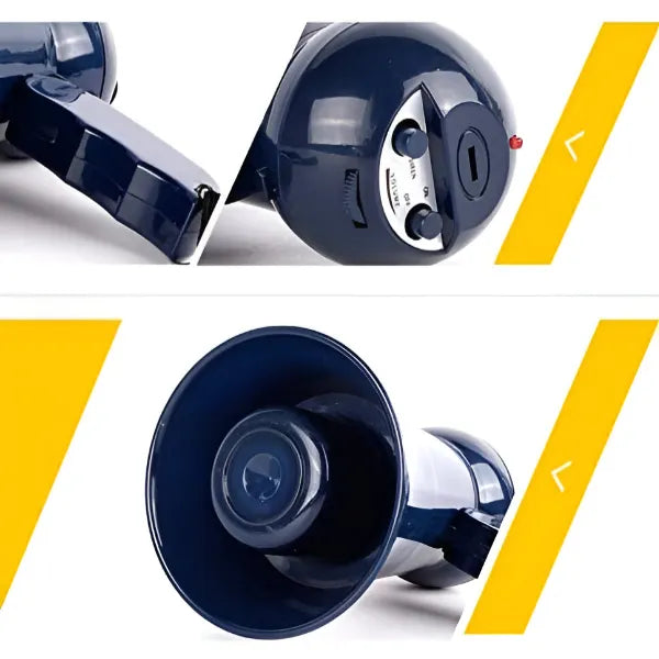 Police Officer Megaphone Role Play Accessory with Siren Sounds