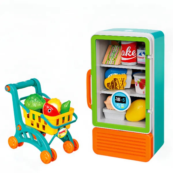 Shopping cart and refrigerator With Light And Music alternate