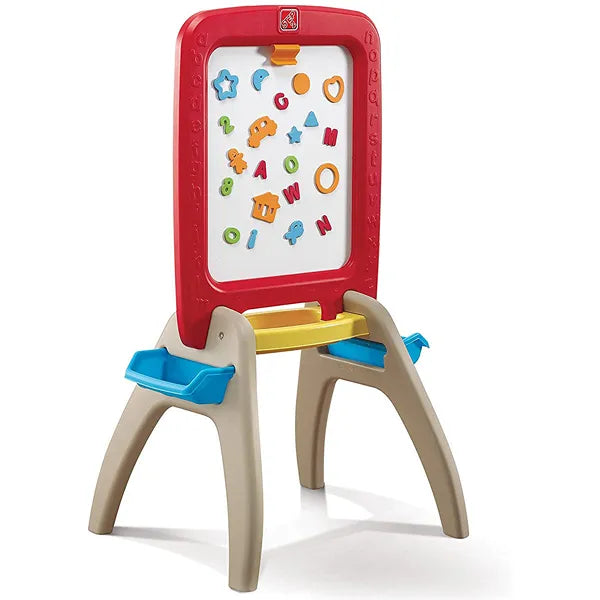 Step2 Double-Sided Art Board All Around Easel for Two Kids – (PSLT145)