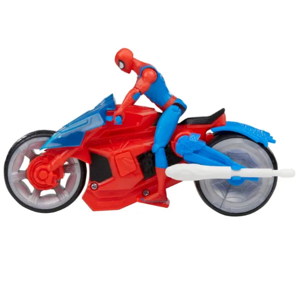 MARVEL Spider-Man 4-Inch Action Figure with Vehicle Playset Collectibles Toys alternate