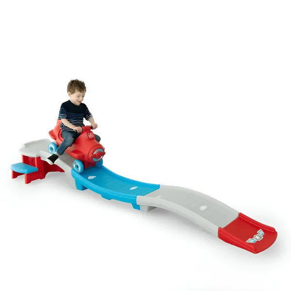 Step2 Sky Rider Up & Down Roller Coaster Kids Ride-On Toy