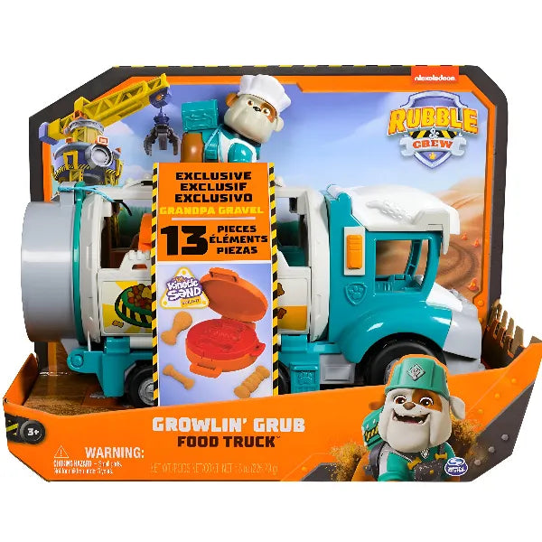 Rubble & Crew Growlin’ Grub Food Truck Playset