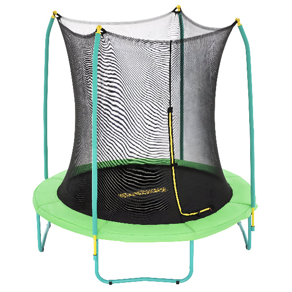 Bestway Xtreme Air 8' X 8'2" / 2.44M X 2.50M Green Youth Trampoline – Kids 6+