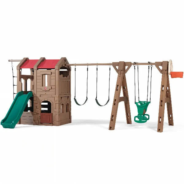 Step2 Naturally Playful Adventure Lodge Play Center With Glider