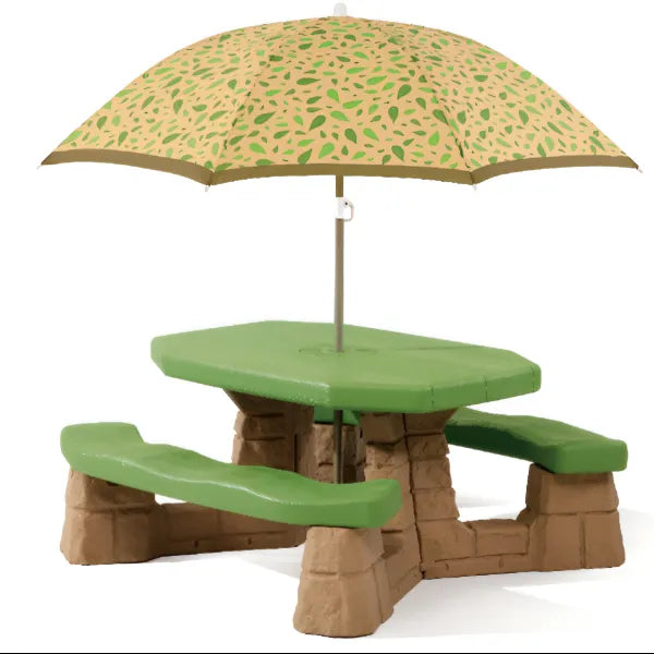 Step2 Naturally Playful Kids Picnic Table With Umbrella