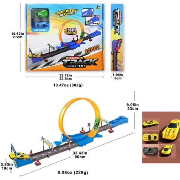 Racing Cars Toys Racing Track Paly Set