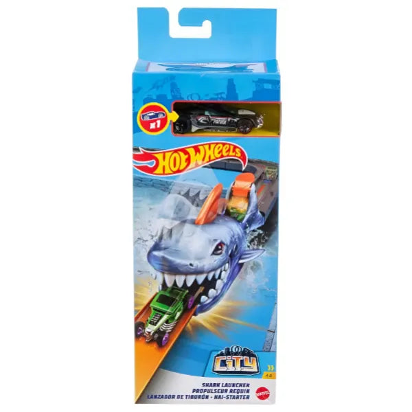 Mattel - Hot Wheels City Dino Launcher Assortment Playset With Car alternate