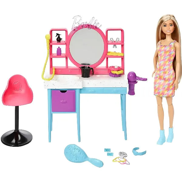 Barbie Totally Hair Salon Playset for Kids alternate