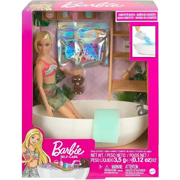 Barbie Soap Confetti Bath Playset For Kids