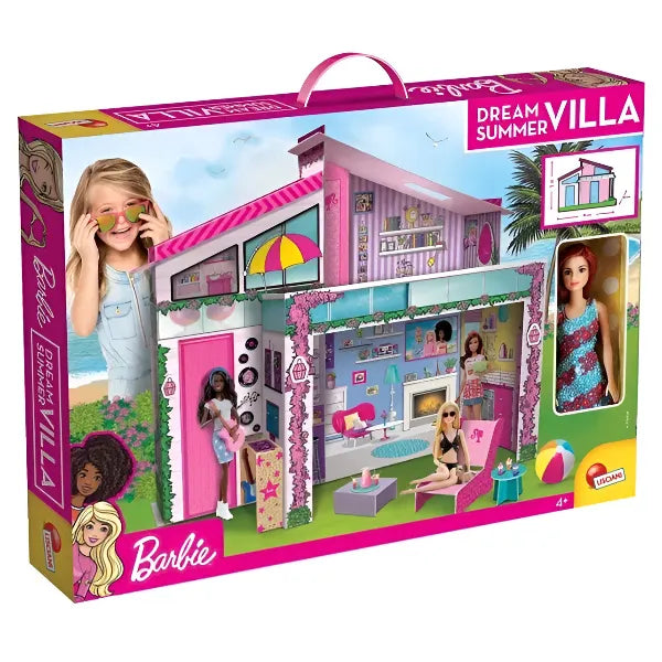 Barbie Summer Villa Playset with Doll for Kids