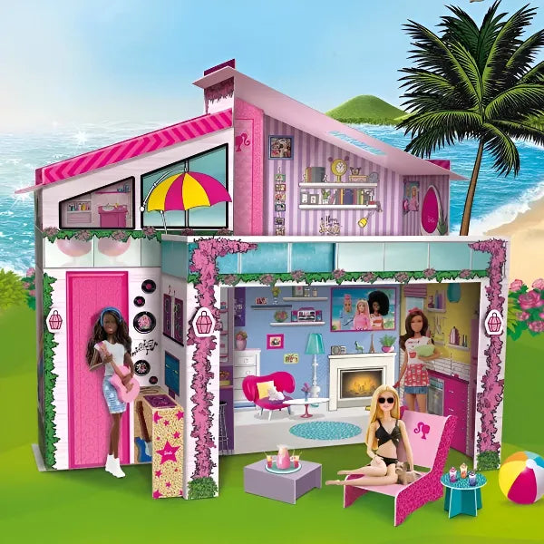 Barbie Summer Villa Playset with Doll for Kids alternate