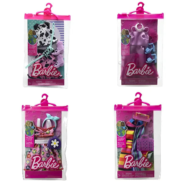 Barbie Complete Looks Fashion Dress Assorted Pieces